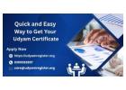 Quick and Easy Way to Get Your Udyam Certificate