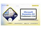 Get The Best Value for Investment in Our Microsoft Dynamics AX Customers List!