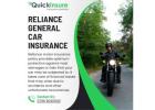 Buy Reliance Car Insurance Online—Fast, Simple, Reliable