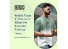 Stylish Mens T Shirts for Effortless Everyday Fashion