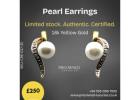 Elegant Pearl Earrings – Luxury & Timeless at Great Value