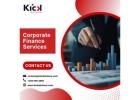 Corporate Finance Services Tailored for Your Business Growth 