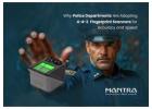 Mantra Identity's 4-4-2 Fingerprint Scanner for Police – High Speed & Accuracy