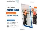 Garage door spring replacement in Bergen County