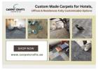 Custom Made Carpets for Hotels, Offices & Residences Fully Customizable Options!