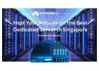 Host Your Website on the Best Dedicated Server in Singapore