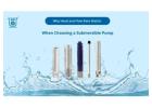 Find the Ideal Submersible Pump – Head & Flow Rate Guide