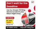 ITR Filing Deadline | Don’t Miss the Due Date