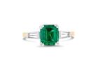 Buy An Emerald and Diamond Ring Online at The Best Price
