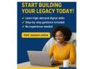 No Job? No Problem – Build Your Own Online Income Stream Today