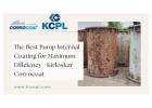 The Best Pump Internal Coating for Maximum Efficiency - Kirloskar Corrocoat