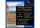 Change of land use in Bangalore