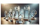 Elegant Recognition with Personalized Crystal Awards with Engraving