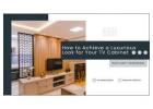 MDF Veneering Tips for Creating a Luxurious TV Cabinet Design