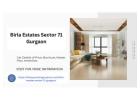 Birla Estates Sector 71 Gurgaon Flats Surrounded by Greenery and Modern Amenities