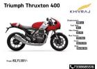 Triumph Thruxton 400 A Modern Café Racer Changing Efficiency & Design