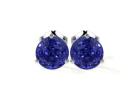 Buy Three Prong Martini Tanzanite Stud Earring