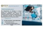 Ph.D. in Biology at SRM University AP: Research, Innovation, and Opportunities