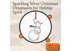 Sparkling Silver Christmas Ornaments for Holiday Spirit