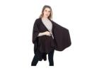 Scottish Cashmere Knitted Cape - TCG London