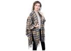 100% Pure Lambswool Tartan Capes - TCG London