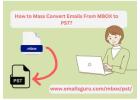 Convert MBOX Files to PST For Microsoft Outlook