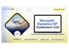 Hands on Our Microsoft Dynamics GP Customers List Provides Contacts Collected from Verified Sources!