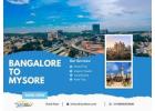 Bangalore to Mysore Taxi