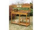 Convenience Concepts Deluxe Potting Bench - Light Oak