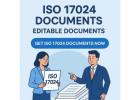 ISO 17024 Editable Documents – Manual, Procedures & Audit Checklist