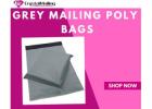 Grey Mailing Poly Bags – 16×21 Mailing Poly Bags 