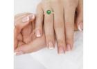 Solitaire Emerald Rings Online for Unique Beauty Online | GemsNY