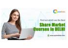 Top Share Market Courses in Delhi – Learn Trading at QuickDials.com