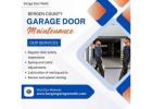 Bergen County garage door maintenance