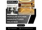 Trusted Modular Kitchen Manufacturer Delhi NCR  – Novella Kitchens