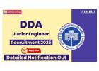 What is the date of the DDA JE 2025 exam