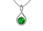 Elegant Emerald Pendant 1.00cttw | GemsNY
