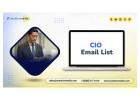 Grow your business with our 100% opt-in CIO Email List!