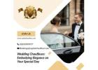 Luxury Wedding Chauffeur in London – Arrive in Style