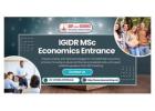Prepare Diligently IGIDR MSc economics entrance With Expert Tips