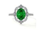 Explore Classic Beauty with Vintage Emerald Ring | GemsNY