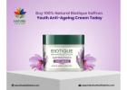 Buy 100% Natural Biotique Saffron Youth Anti-Ageing Cream Today