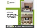 Premium TV Panel Design for Every Home