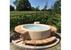 Shop Elegant Cedar Surrounds for Your Relaxing Spa