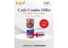 Pamper Your Cat – Blue Pixi Cat Water Bowl Fountain & Best Cat Treats Combo