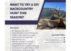Want to Try a DIY Backcountry Hunt This Season?
