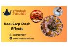 Kaal Sarp Dosh Effects | Kaal Sarp Dosh Puja Dates