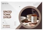 Celebrate with May & Co. Spiced Tonic Syrup – Premium Indian Tonic Water for Cocktails