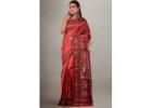 Handcrafted Swarnachari Baluchari Sarees of Bishnupur  