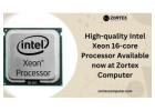 High quality Intel Xeon 16-core Processor Available now at Zortex Computer